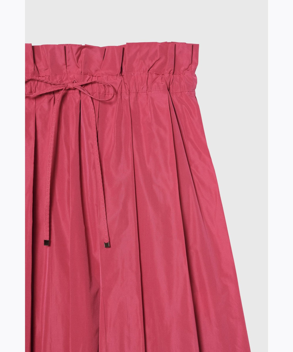 DÉPAREILLÉ TAFFETA TUCK SKIRT / タフタタックスカート ピンク