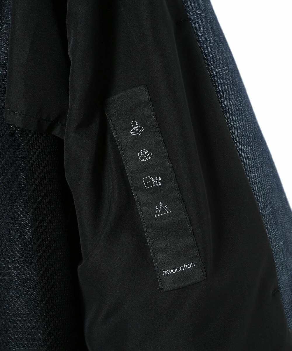 MEN'S BIGI 【Hevo／イーヴォ】コットンリネンシャンブレースプリングコート ネイビー