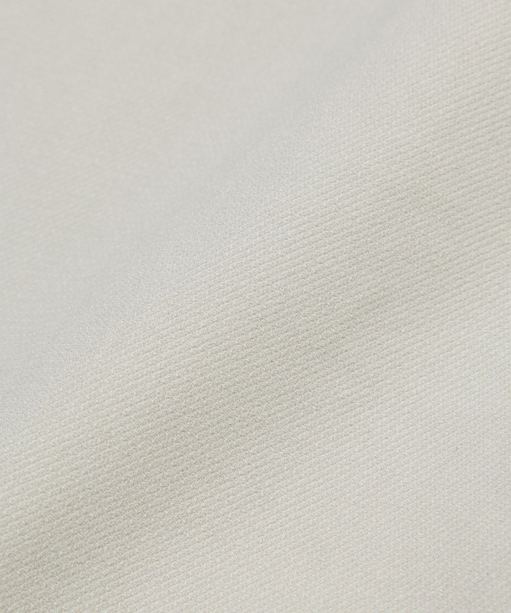 MEN'S BIGI シャンブレー調ハイテンショントリコット スタンドカラーカーデブルゾン＜接触冷感/速乾/UVカット＞ オフホワイト
