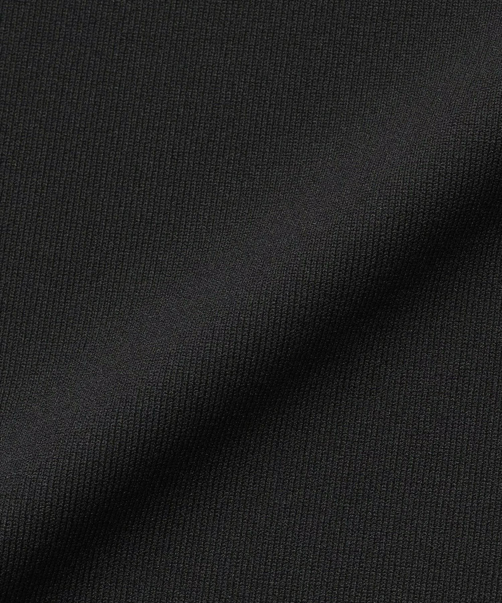 MOGA Lサイズ（大きいサイズ） 【大きいサイズ】ストレッチフライスギャザータックトップス ブラック