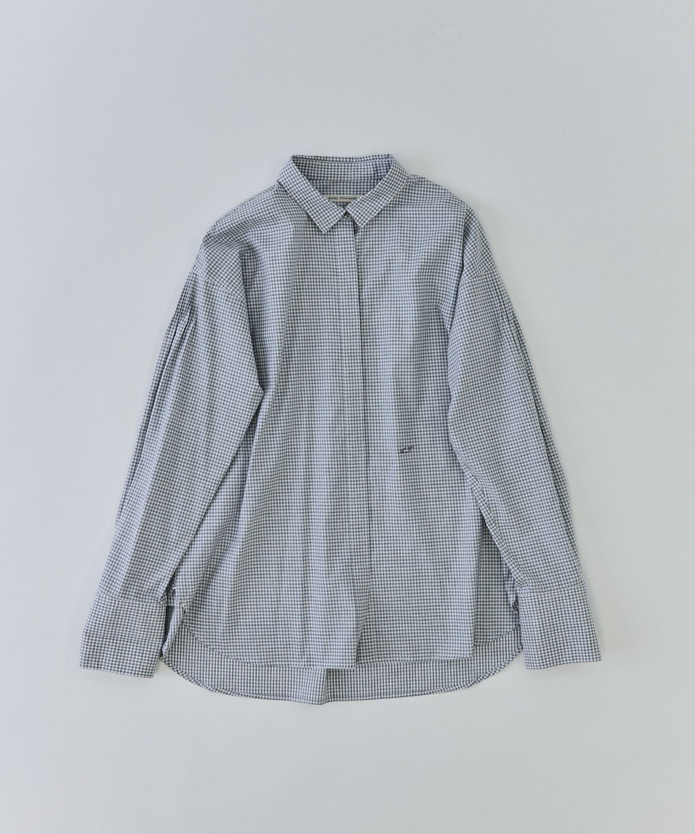 ADIEU TRISTESSE 刺繍入りシャツ グレー系その他