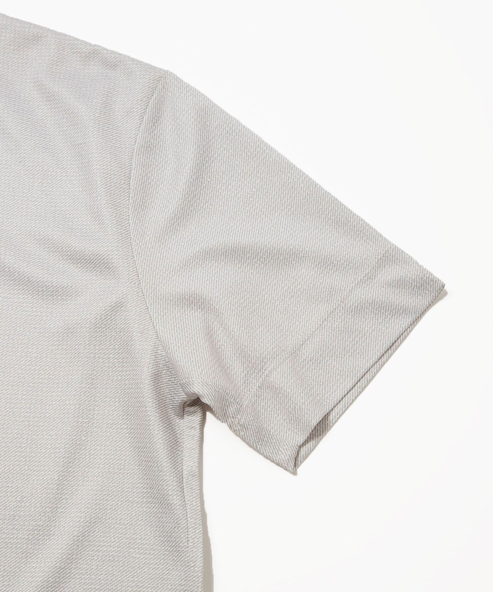 MEN'S BIGI 【ACTIVE TAILOR】COOLMAXツイルプリントジャージカットソー グレー系その他