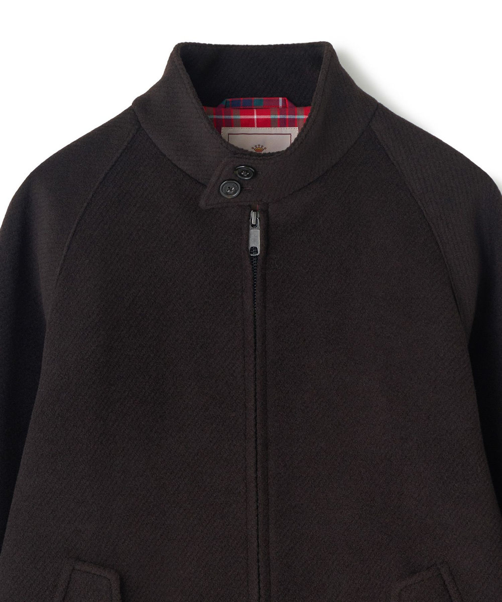 MEN'S BIGI 《別注》BARACUTA ツイルビーバージャージG4ブルゾン ブラウン