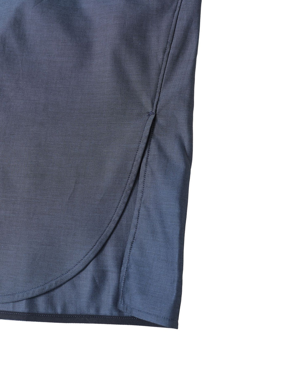 1er Arrondissement ＜TICCA（ティッカ）＞別注スクエアビッグシャツ ネイビー