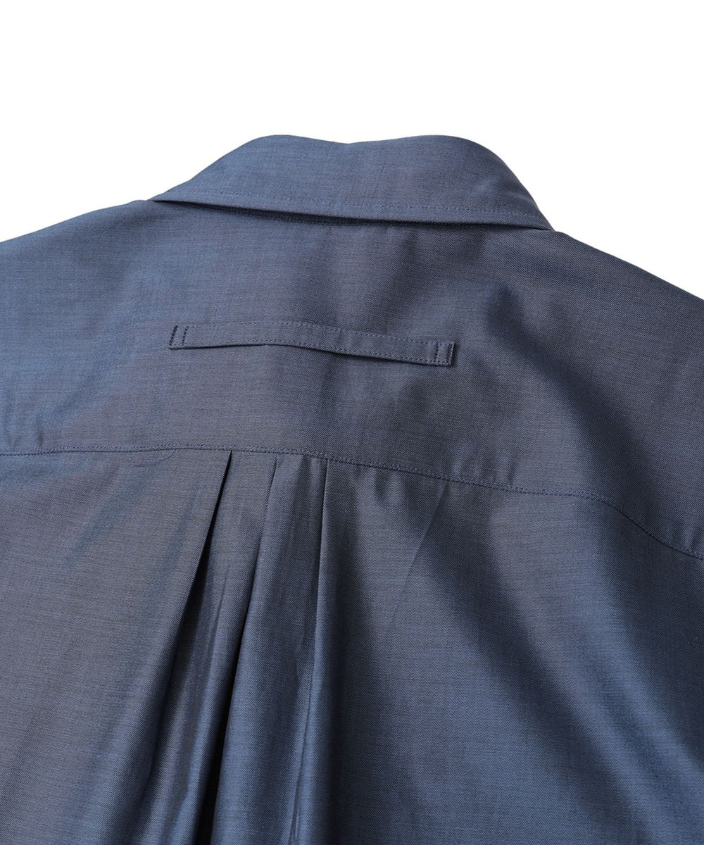 1er Arrondissement ＜TICCA（ティッカ）＞別注スクエアビッグシャツ ネイビー