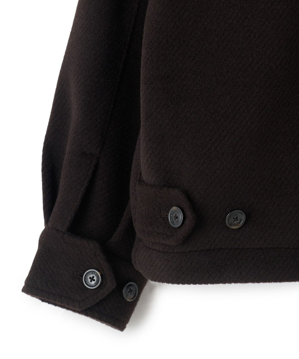 MEN'S BIGI 《別注》BARACUTA ツイルビーバージャージG4ブルゾン ブラウン