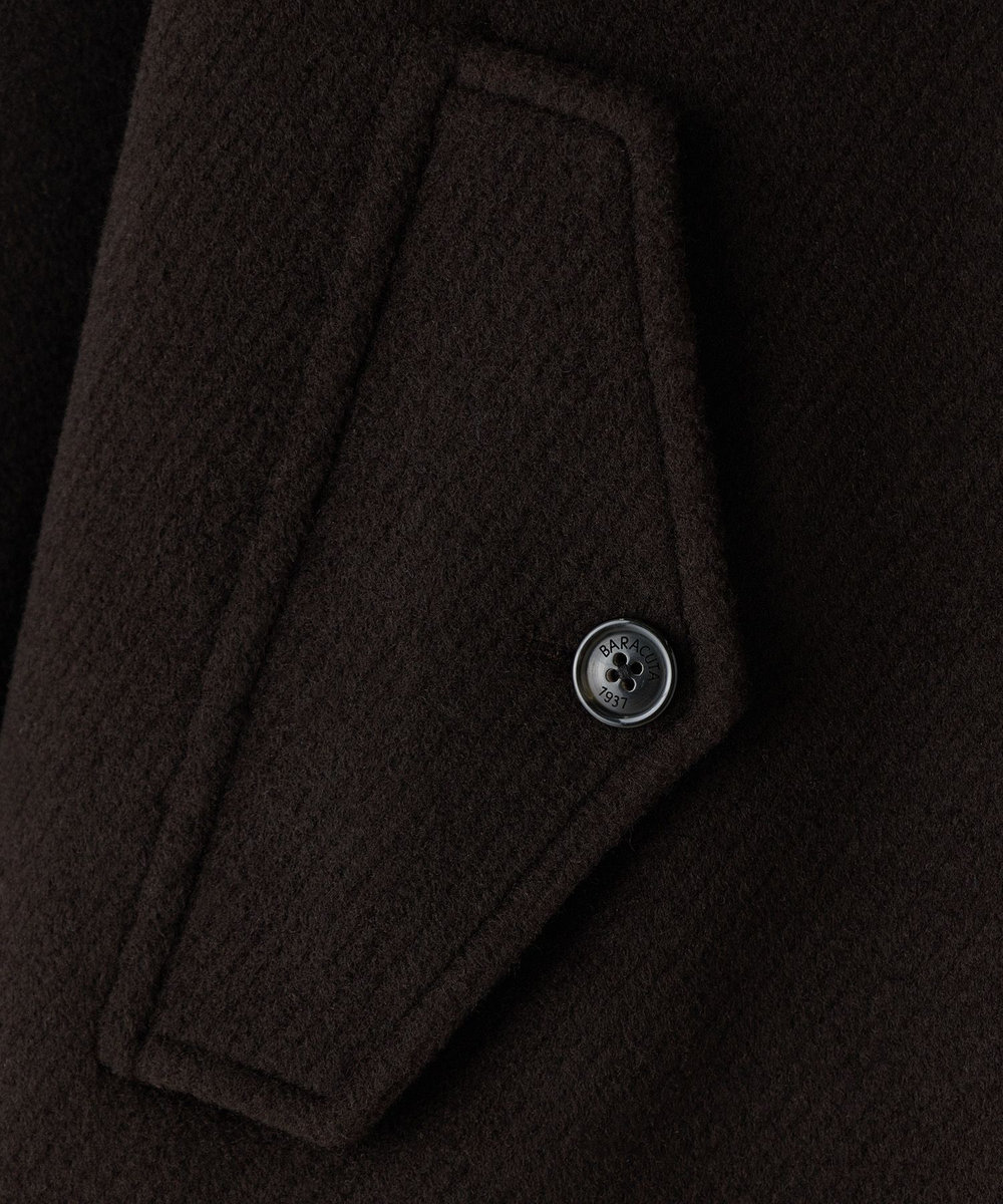 MEN'S BIGI 《別注》BARACUTA ツイルビーバージャージG4ブルゾン ブラウン