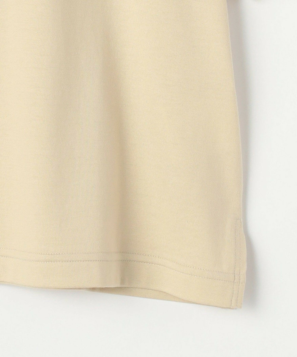 L'EQUIPE Lサイズ（大きいサイズ） 【大きいサイズ】オーバープリントTシャツ ベージュ