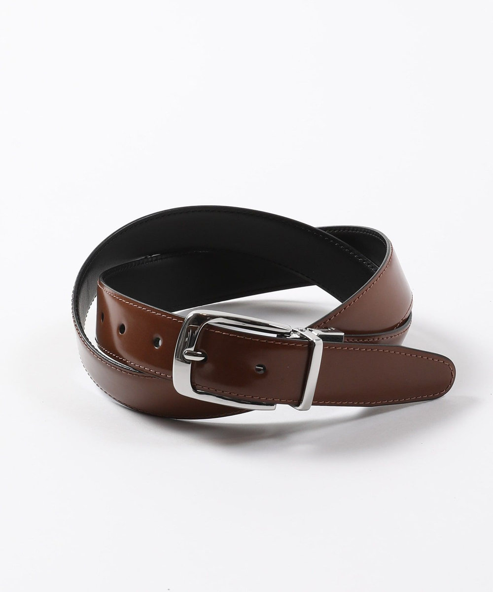 MEN'S BIGI アドバンレザードレスベルト キャメル