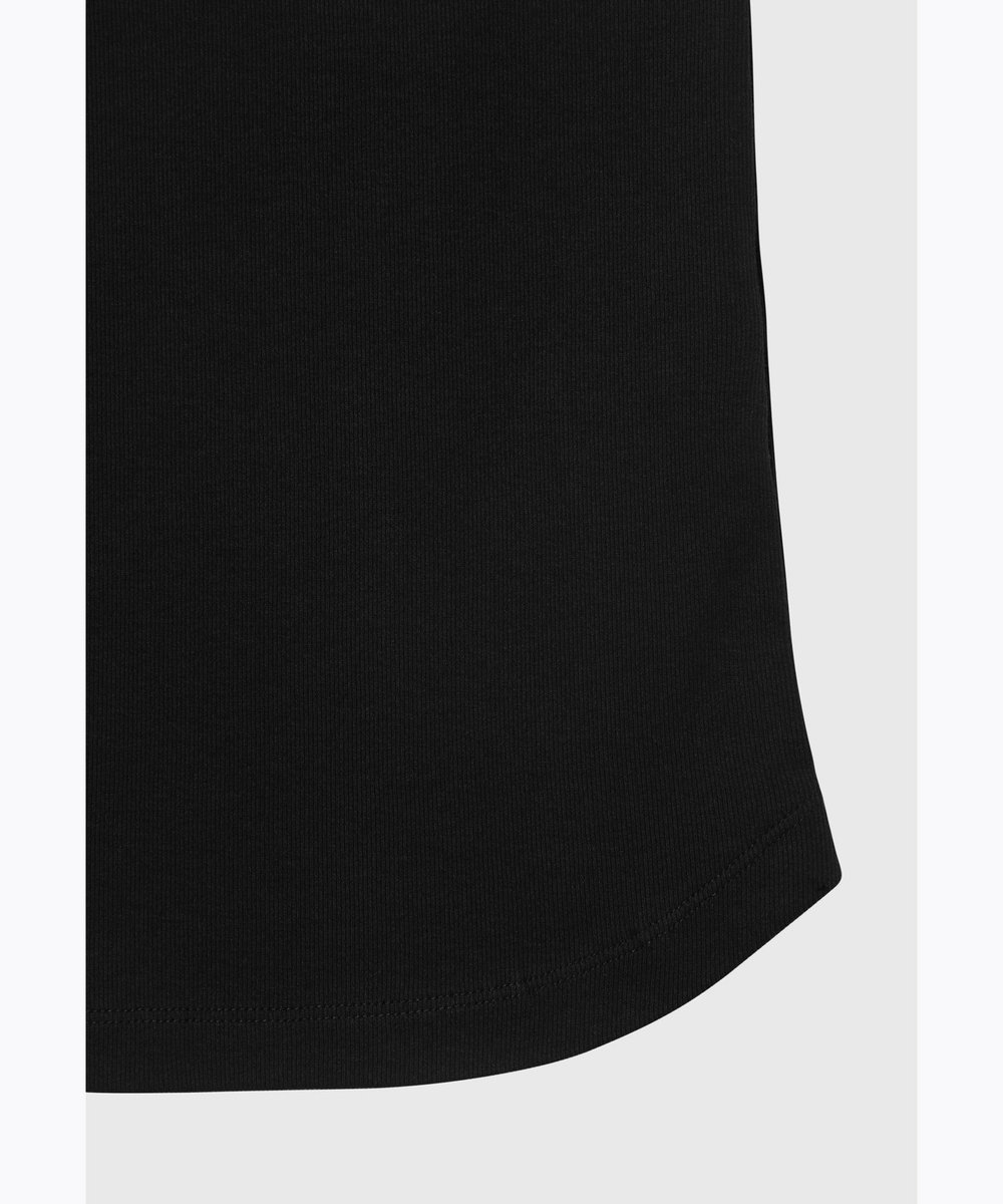 DÉPAREILLÉ SPANDEX JERSEY ONE SHOULDER TOPS / スパンデックスジャージーワンショルダートップス ブラック