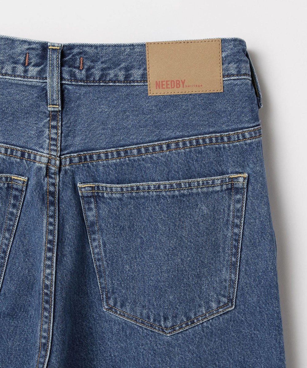 1er Arrondissement ＜NEEDBY heritage×1er Arrondissement＞【別注】デニムパンツ"Charlotte" インディゴブルー