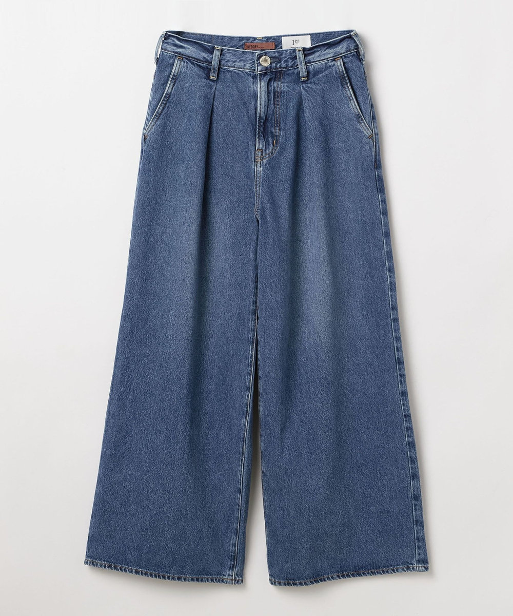 1er Arrondissement ＜NEEDBY heritage×1er Arrondissement＞【別注】デニムパンツ"Charlotte" インディゴブルー