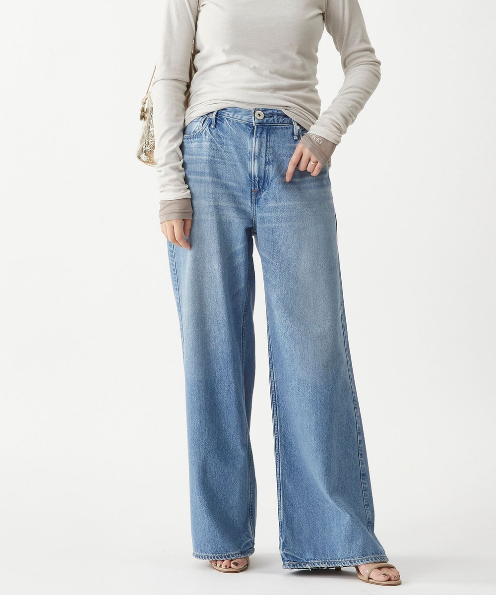 1er Arrondissement ＜upper hights / アッパーハイツ＞“THE LAUREN"デニムパンツ ライトブルー
