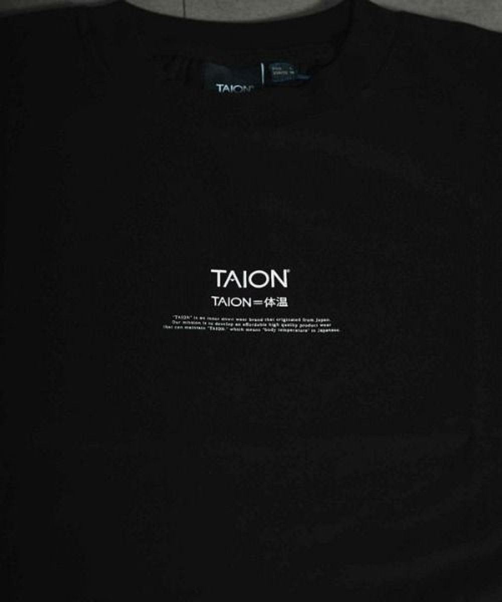 UNION STATION 【TAION】BASIC STORAGE T-SH CONCEPT / ベーシック ロゴ ストレージ Ｔシャツ ブラック