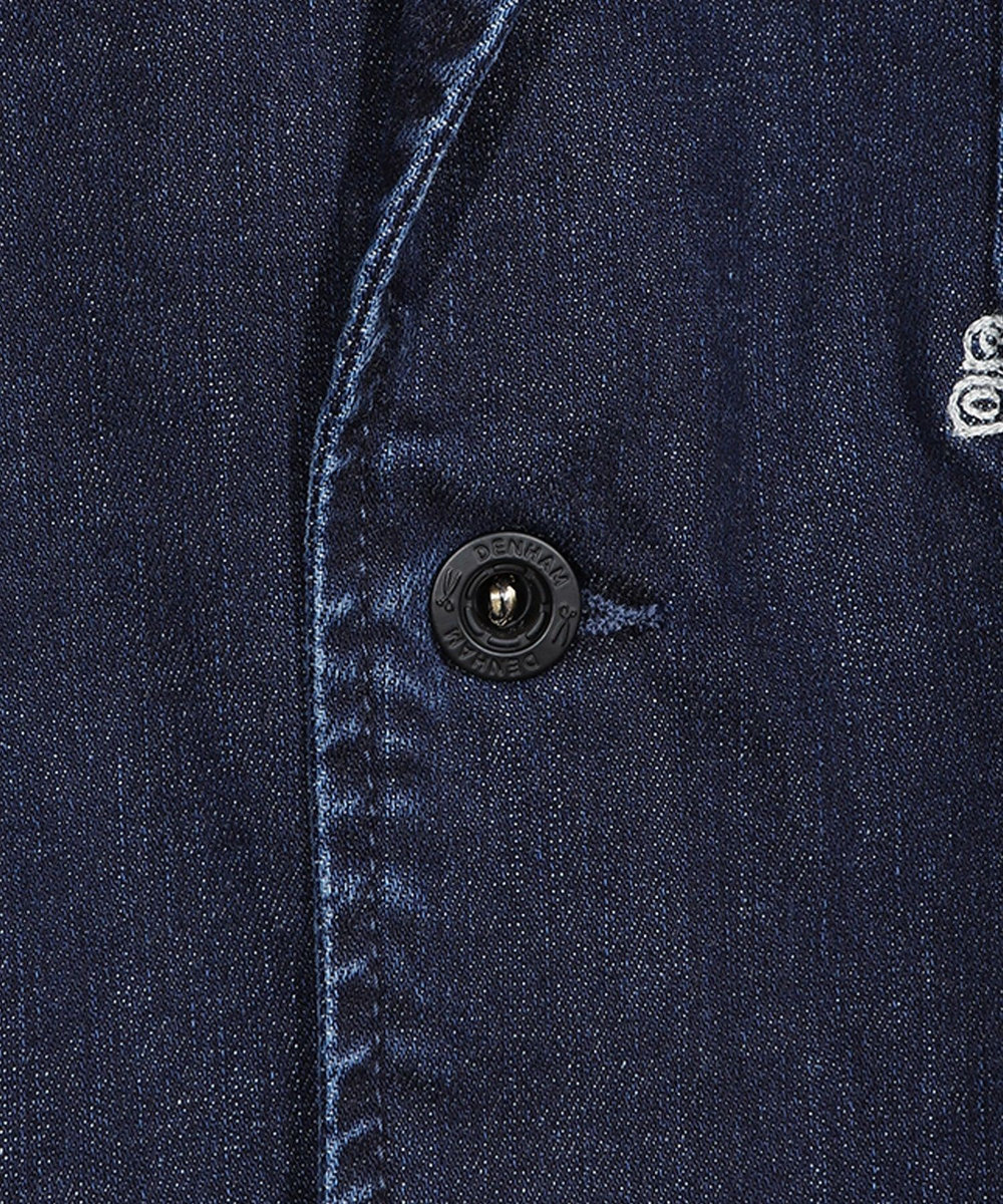 MEN'S BIGI 【DENHAM/デンハム】別注 デニムテーラードジャケット インディゴブルー