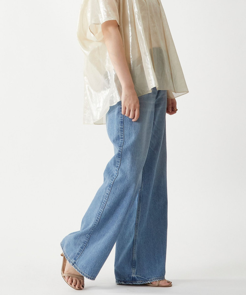1er Arrondissement ＜upper hights / アッパーハイツ＞“THE LAUREN"デニムパンツ ライトブルー
