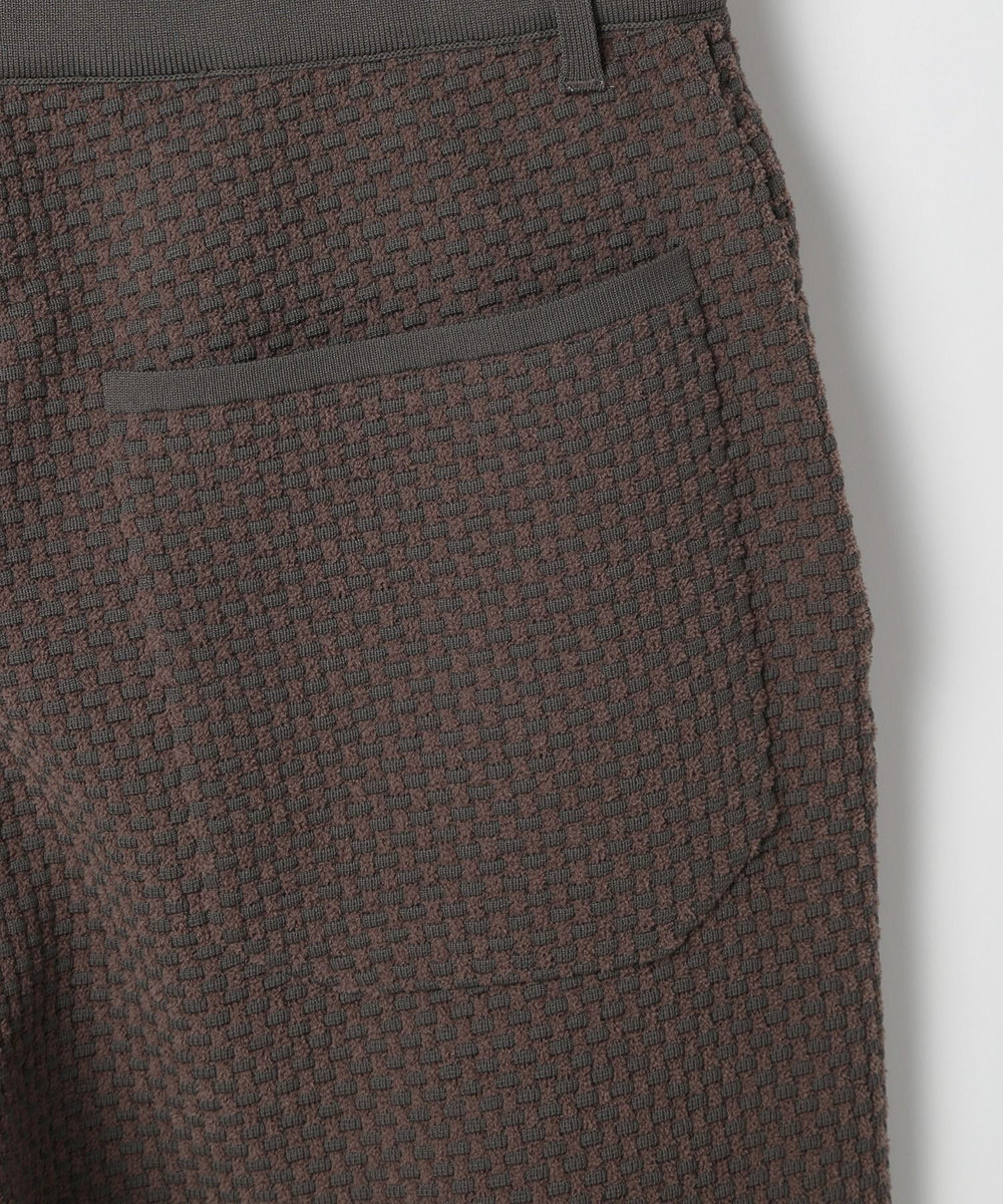 MEN'S BIGI 【ACTIVE TAILOR】モール混ニットパンツ カーキ