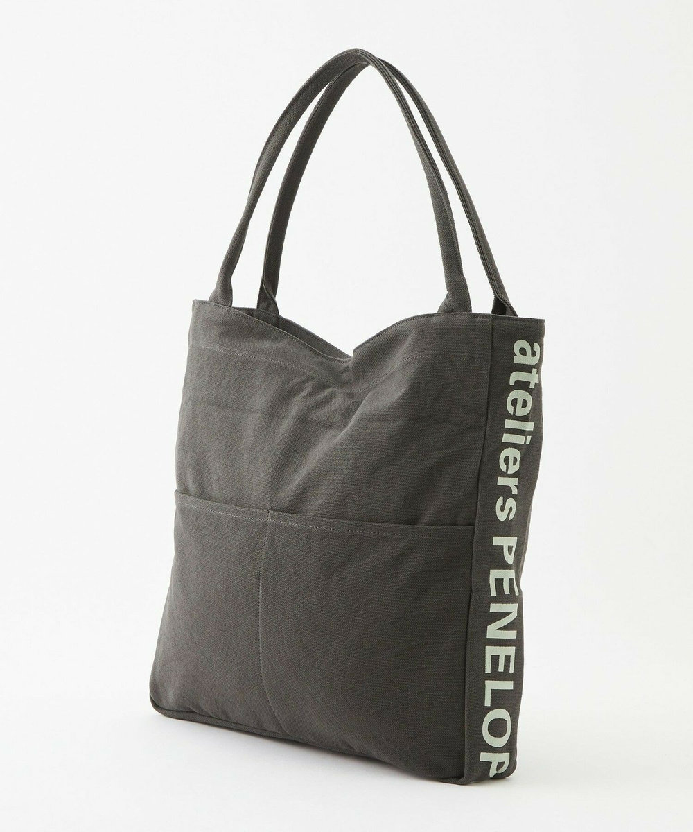 L'EQUIPE LPトート【L'EQUIPE × ateliers PENELOPE】 チャコールグレー