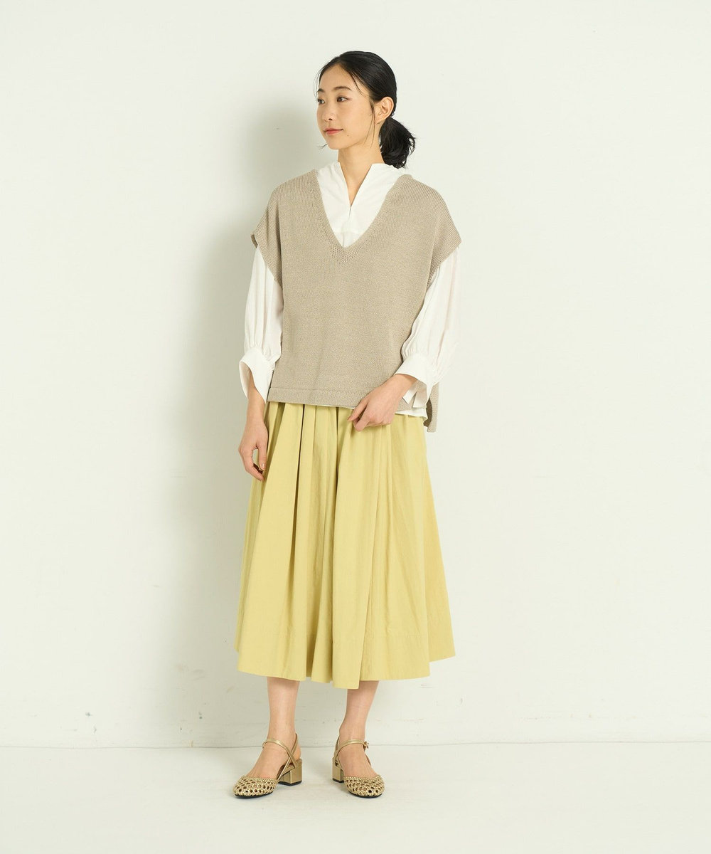 ADIEU TRISTESSE メッシュサンダル ゴールド