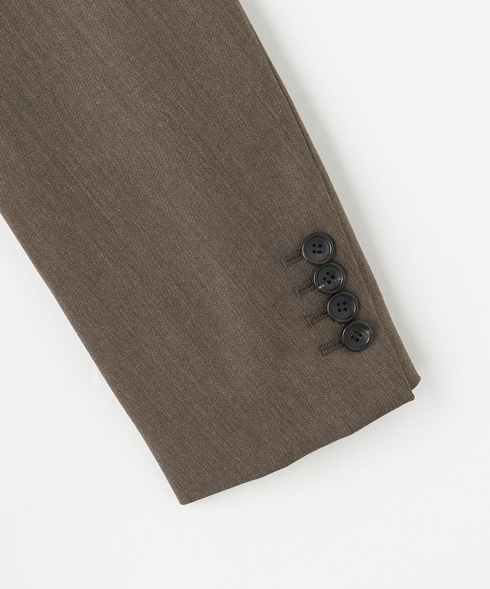 DÉPAREILLÉ WOOL GABARDINE DOUBLE JACKET / ウールギャバジンダブルジャケット ブラウン