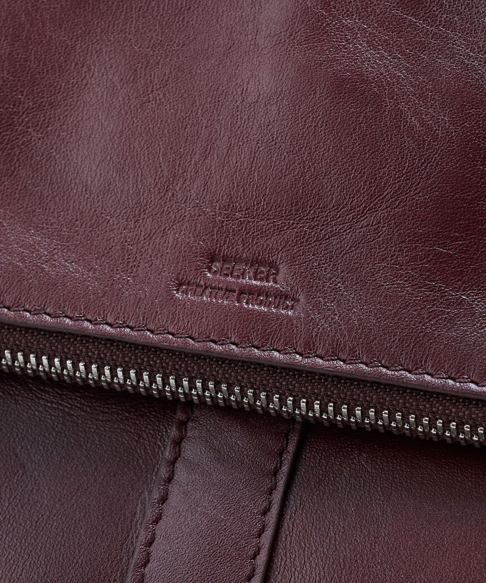 MEN'S BIGI 【SEEKER/シーカー】別注 2wayクラッチ&ショルダーバッグ ダークブラウン