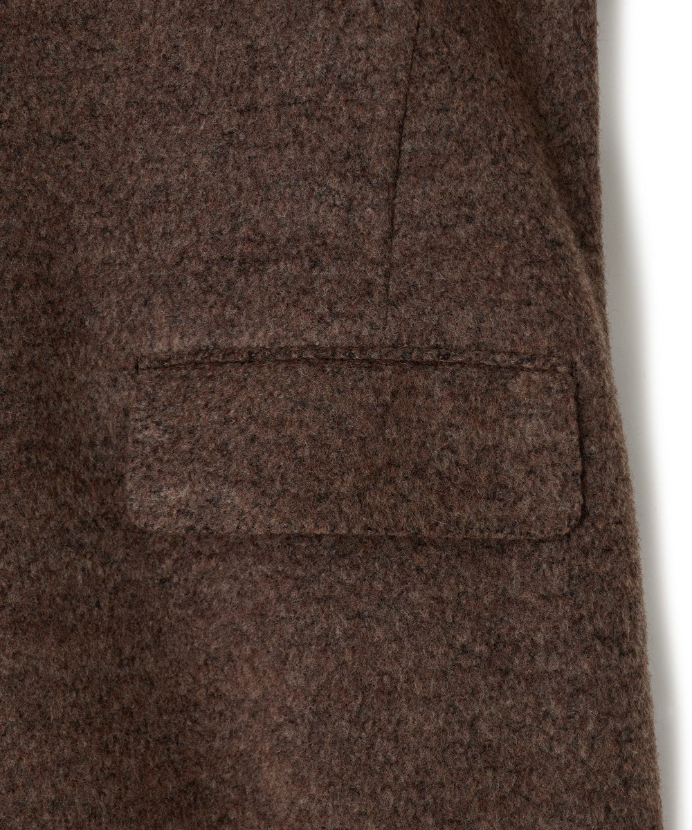 MEN'S BIGI 【BASED ON MEN'S BIGI HERITAGE】シングルチェスターコート ブラウン