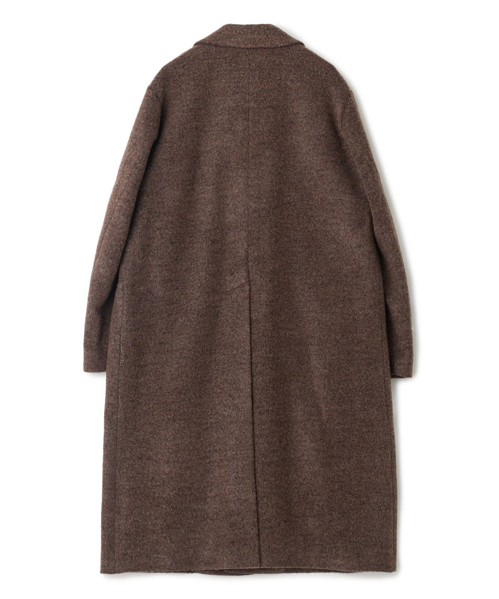 MEN'S BIGI 【BASED ON MEN'S BIGI HERITAGE】シングルチェスターコート ブラウン