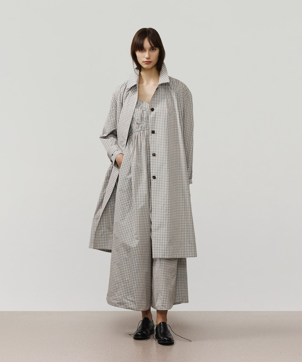 DÉPAREILLÉ GINGHAM COAT / ギンガムコート チェック
