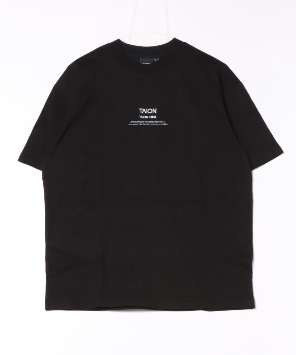 UNION STATION 【TAION】BASIC STORAGE T-SH CONCEPT / ベーシック ロゴ ストレージ Ｔシャツ ブラック
