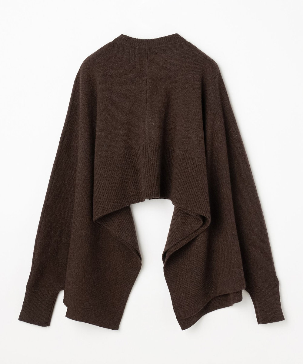 DÉPAREILLÉ HIGH GAUGE PONCHO / ハイゲージポンチョ ブラウン