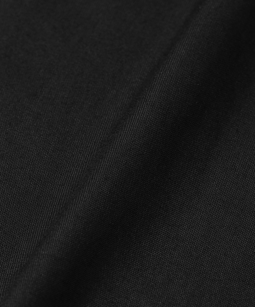 DÉPAREILLÉ RAMIE POLY TWILL GILET / ラミーポリツイルジレ ブラック