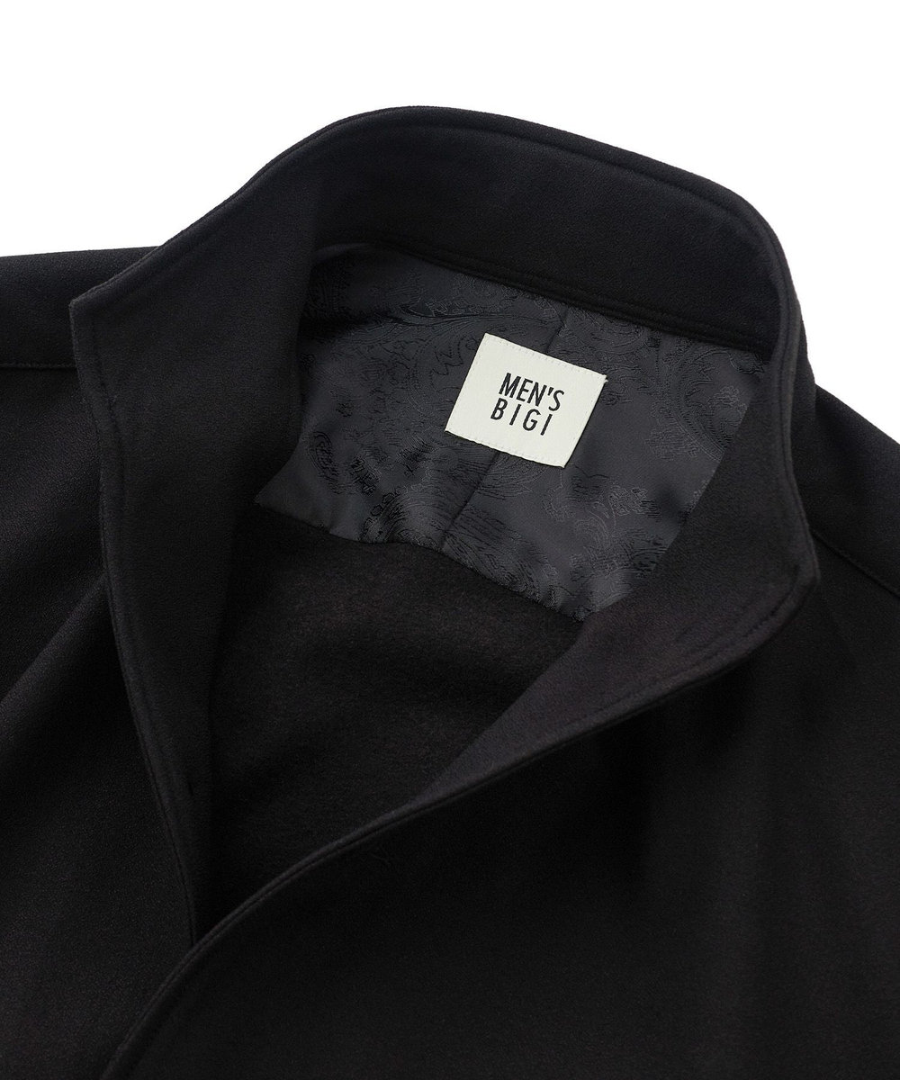MEN'S BIGI PRES WARM アムンゼンシャツブルゾン［360度ストレッチ/吸湿発熱/保温性］ ブラック