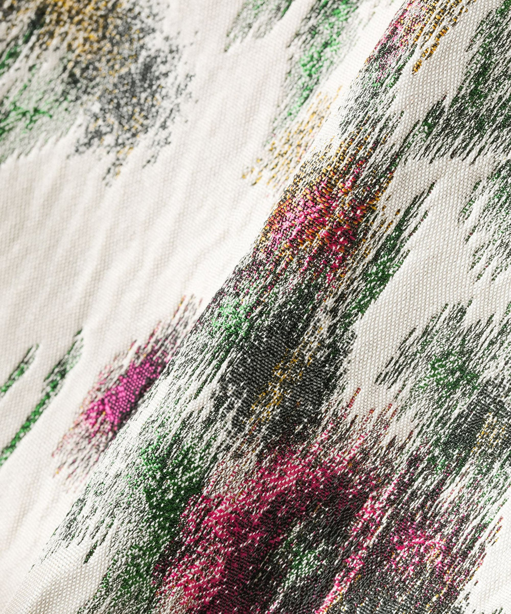 DÉPAREILLÉ FLOWER JACQUARD JACKET / フラワージャガードジャケット ホワイト