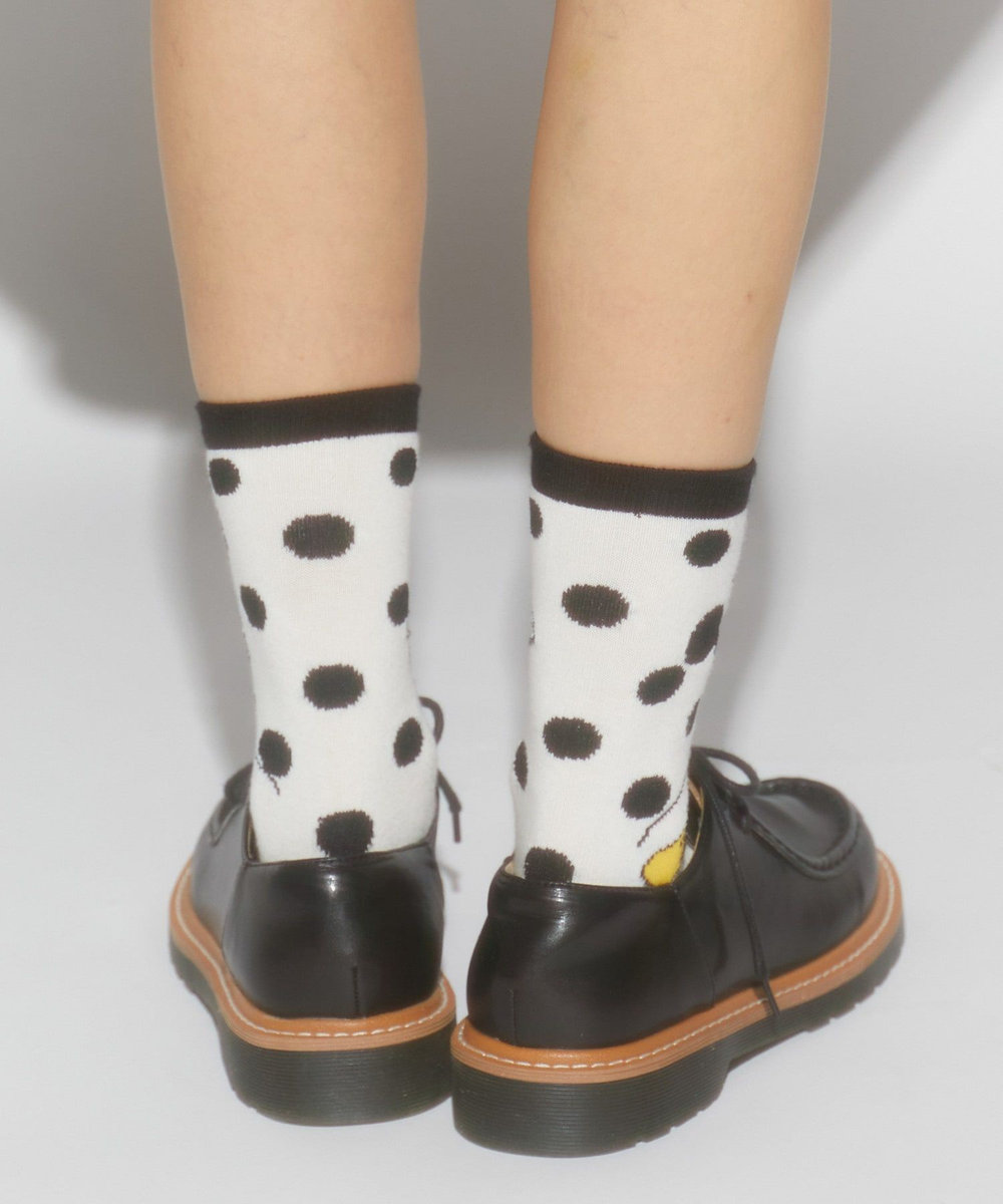 FRAPBOIS ペアーソックス FRAPBOIS＜MICKEY MOUSEコレクション＞ ホワイト