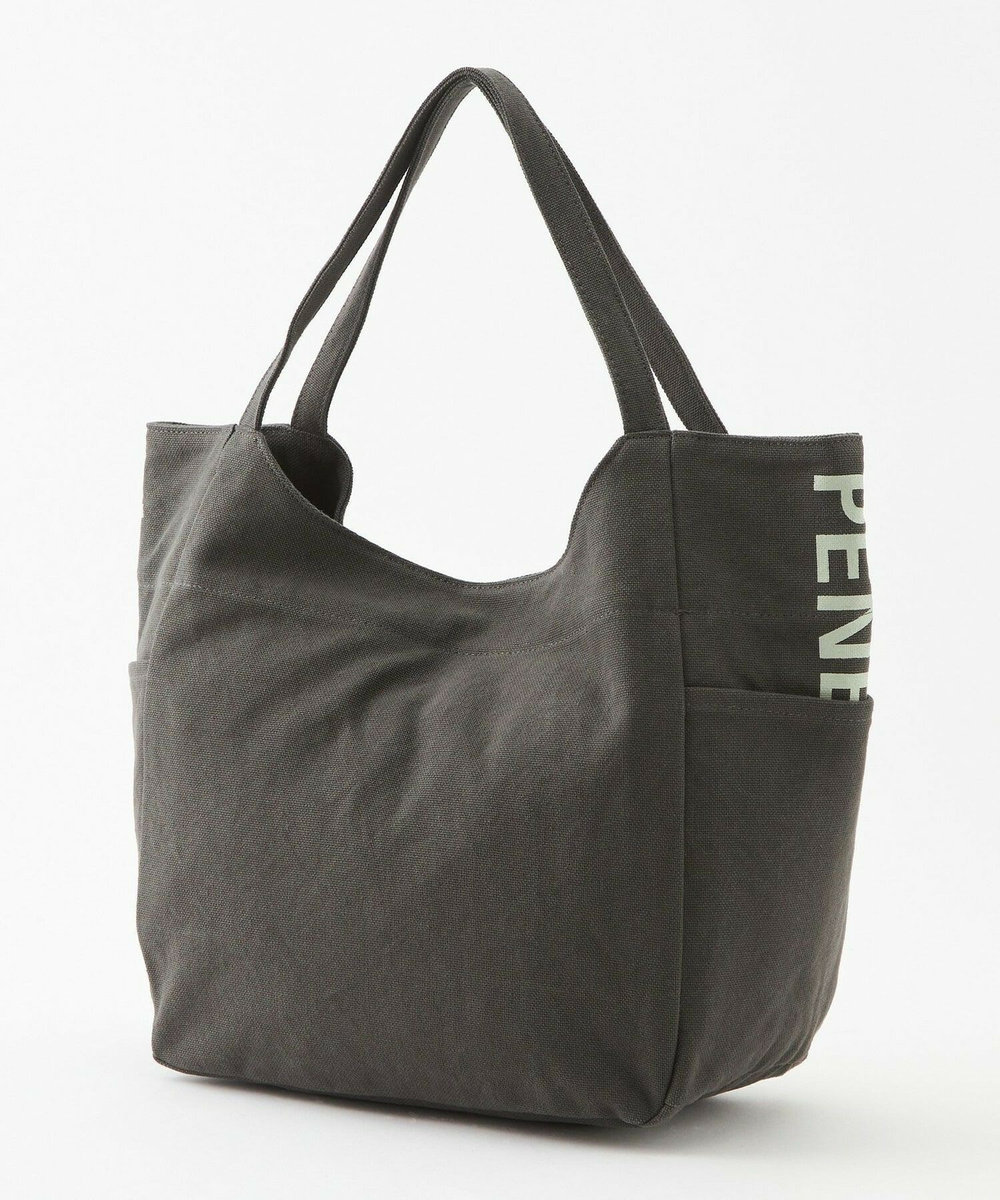 L'EQUIPE トートバッグ【L'EQUIPE × ateliers PENELOPE】 チャコールグレー