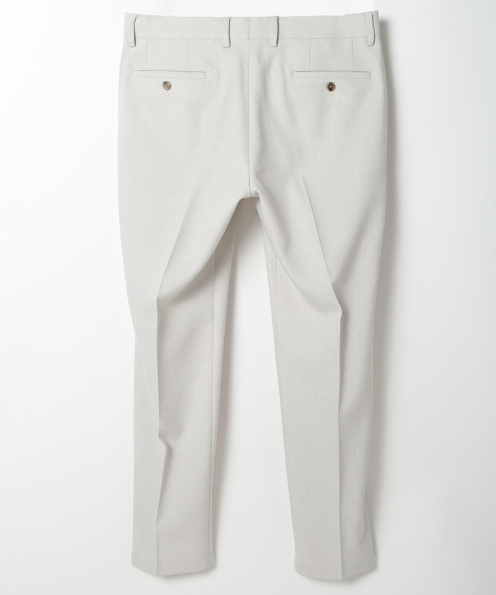 MEN'S BIGI ウール調メランジシャークパンツ グレー