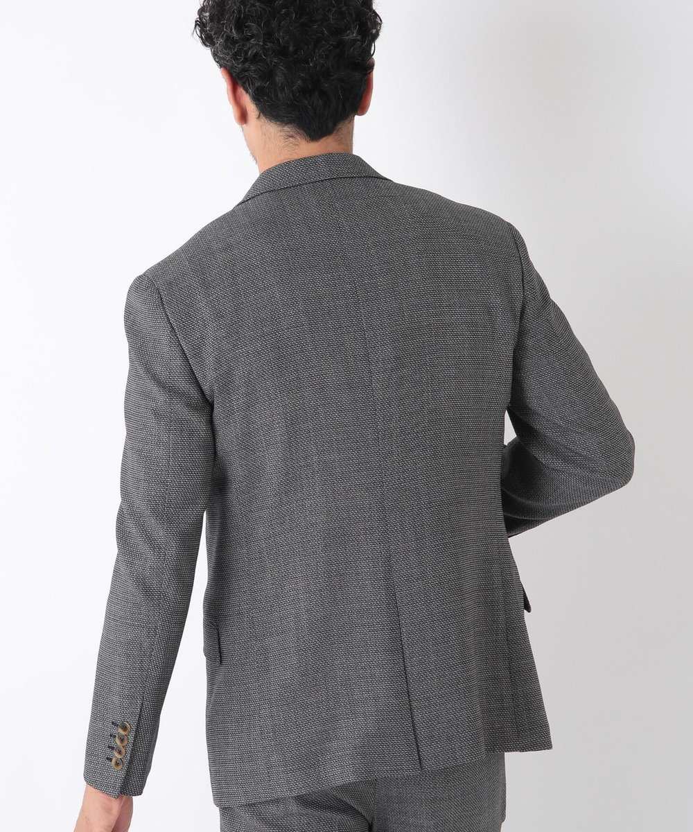 MEN'S BIGI ドビーメッシュジャケット　original fabric made by japan グレー