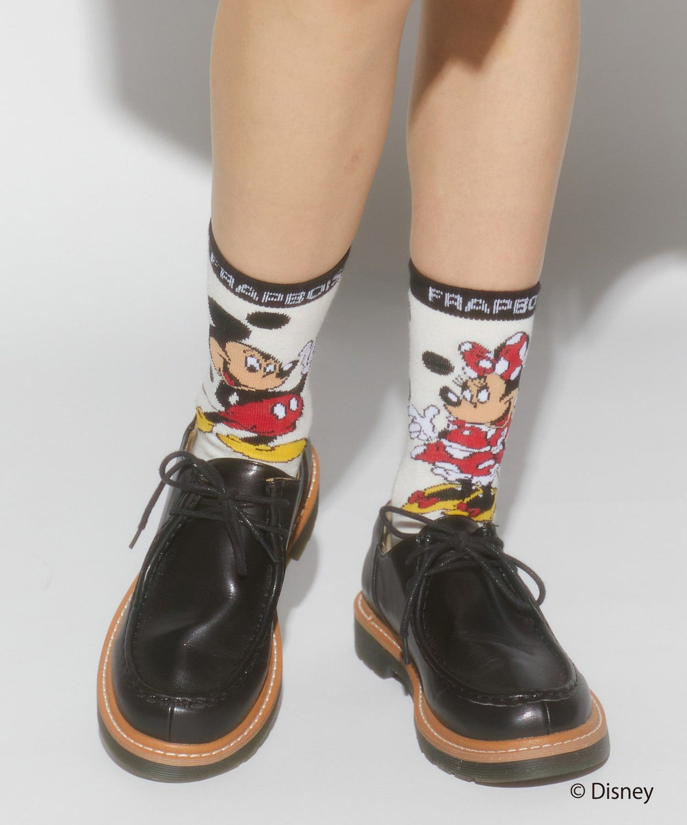 FRAPBOIS ペアーソックス FRAPBOIS＜MICKEY MOUSEコレクション＞ ホワイト