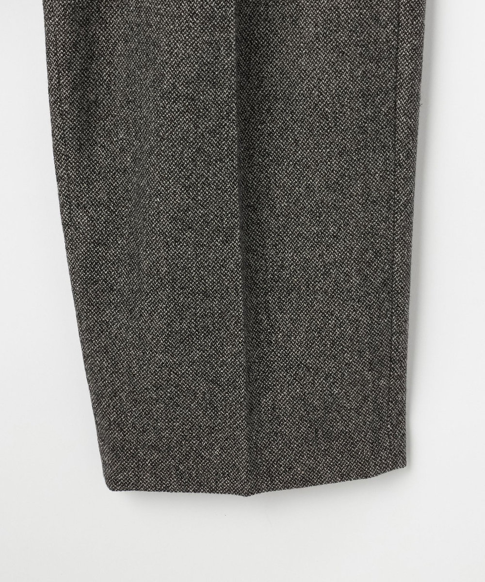 DÉPAREILLÉ WOOL SLUB BELTED PANTS / ウールスラブベルテッドパンツ グレー