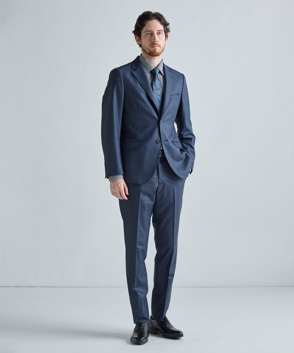 MEN'S BIGI 【TIE YOUR TIE /タイユアタイ】配色ペイズリー柄ネクタイ グリーン系その他