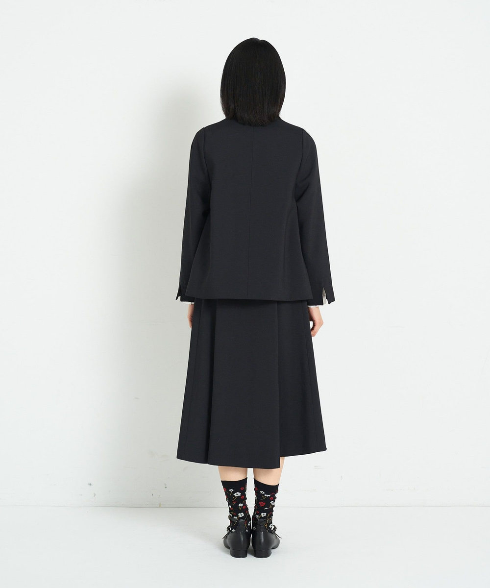 ADIEU TRISTESSE リーフカットジャケット ブラック