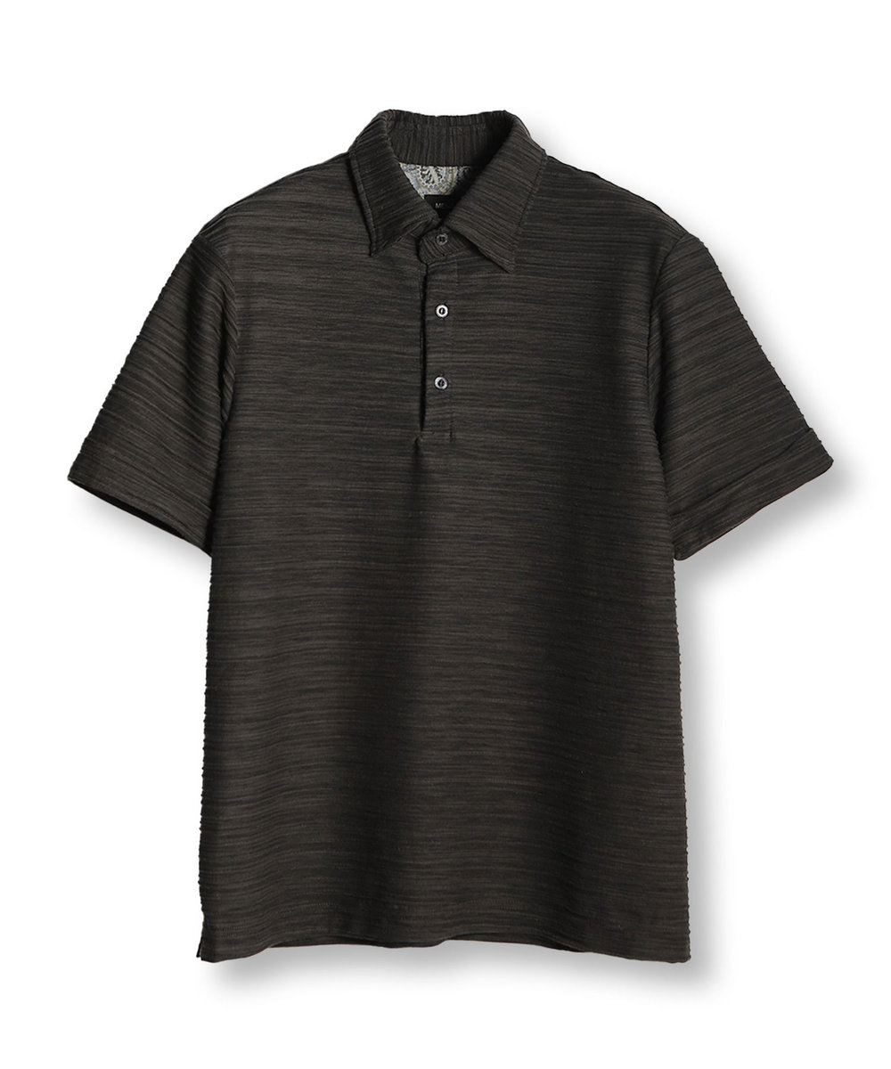 MEN'S BIGI 【WEB限定】スラブタック天竺素材ポロシャツ＜吸水速乾＞ グリーン