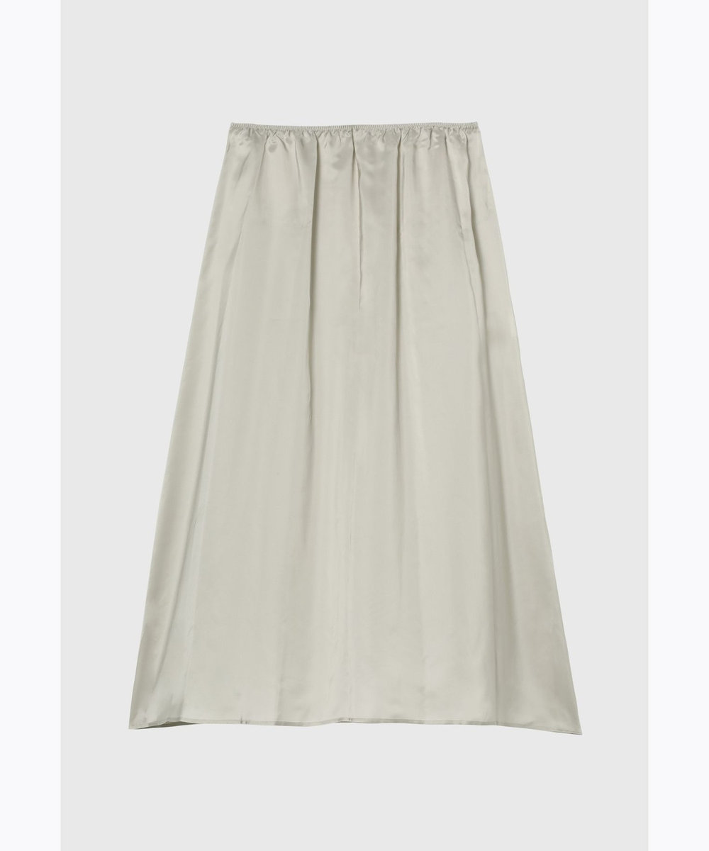 DÉPAREILLÉ TAFFETA TUCK SKIRT / タフタタックスカート グレイッシュベージュ