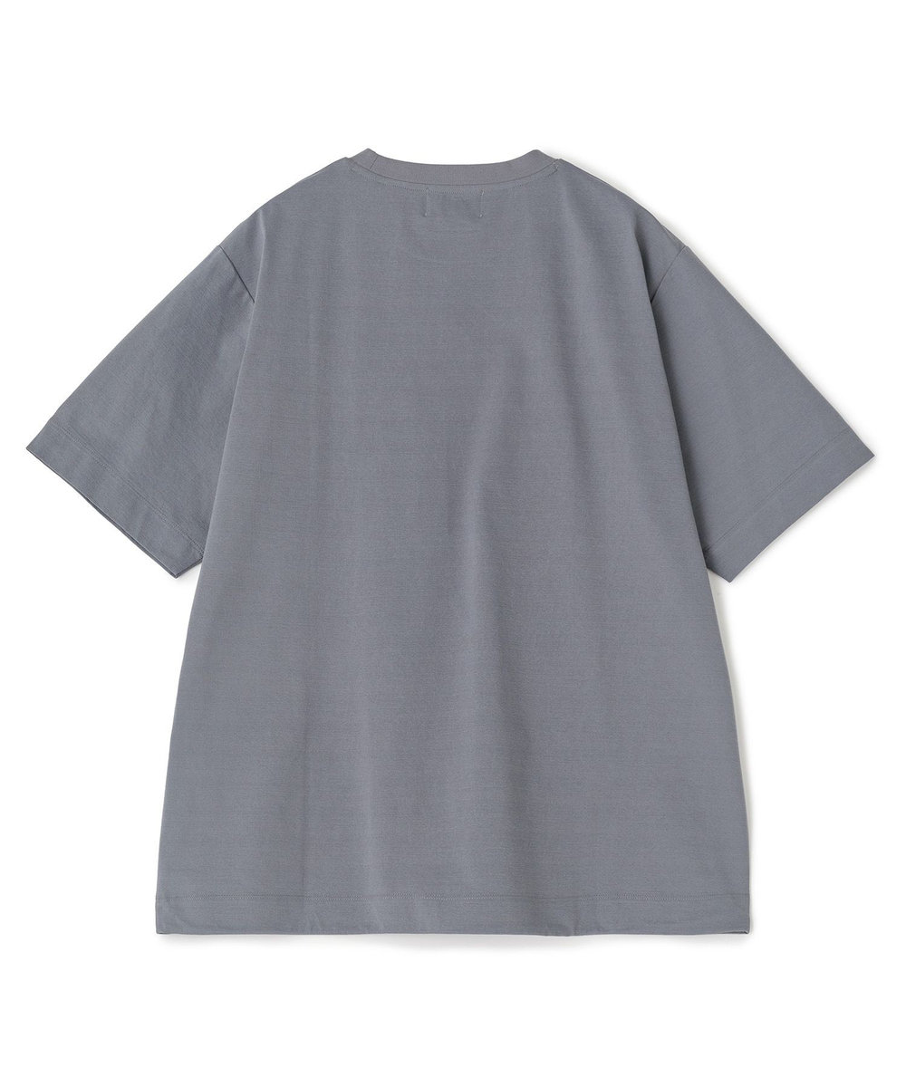 UNION STATION ペーパータッチドローコードTシャツ＜ストレッチ・速乾・マシンウォッシャブル・イージーケア接触冷感＞ グレー