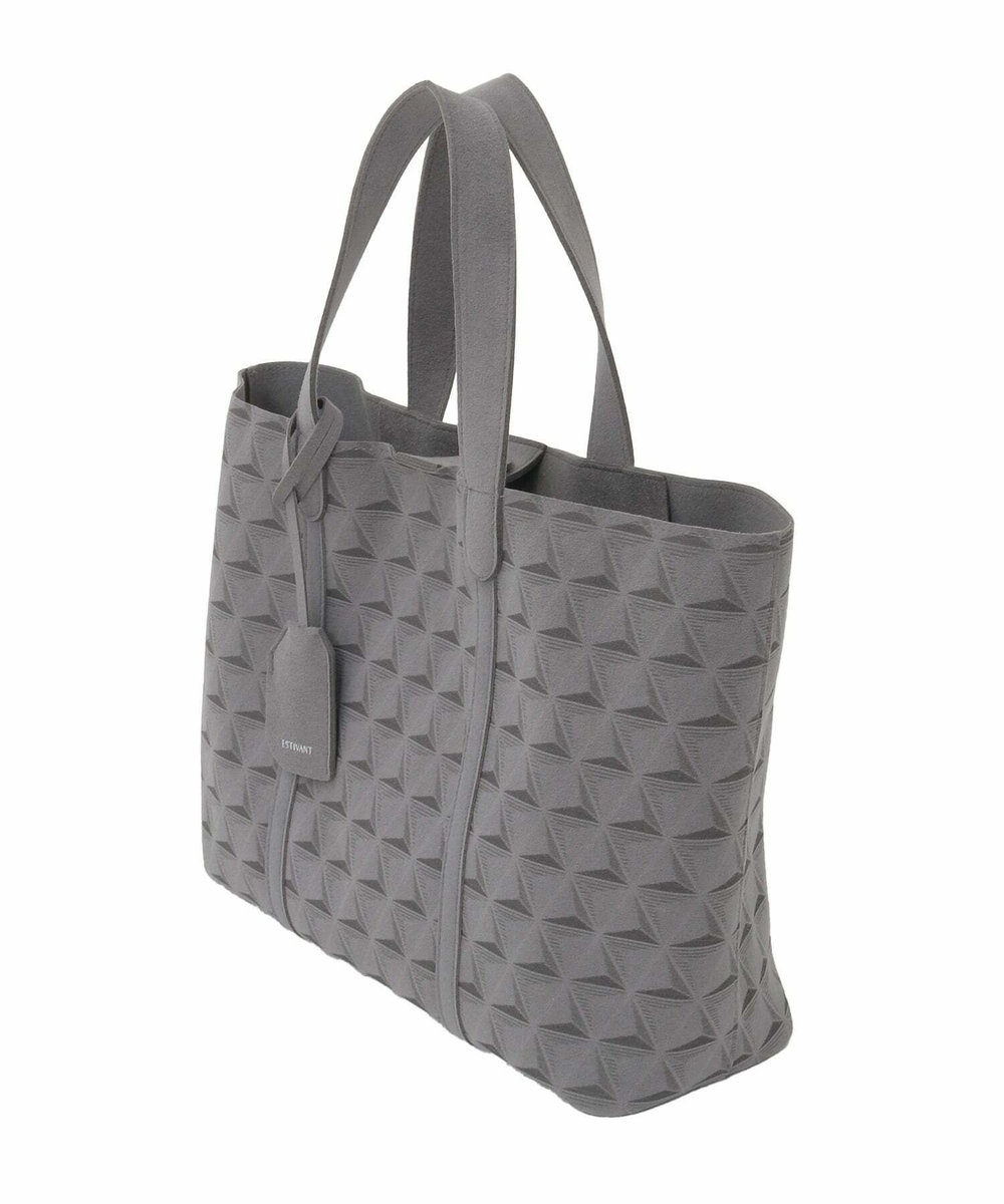 MEN'S BIGI 【Estivant/エスティバン】Tote Bag Medium / ウルトラスエード トートバッグ スモール ダークグレー