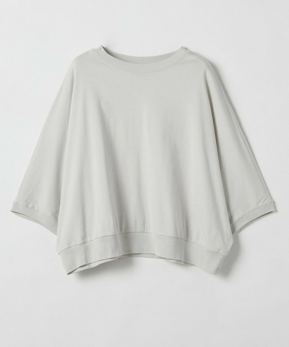 ADIEU TRISTESSE 60/2天竺Tシャツ ライトグレー