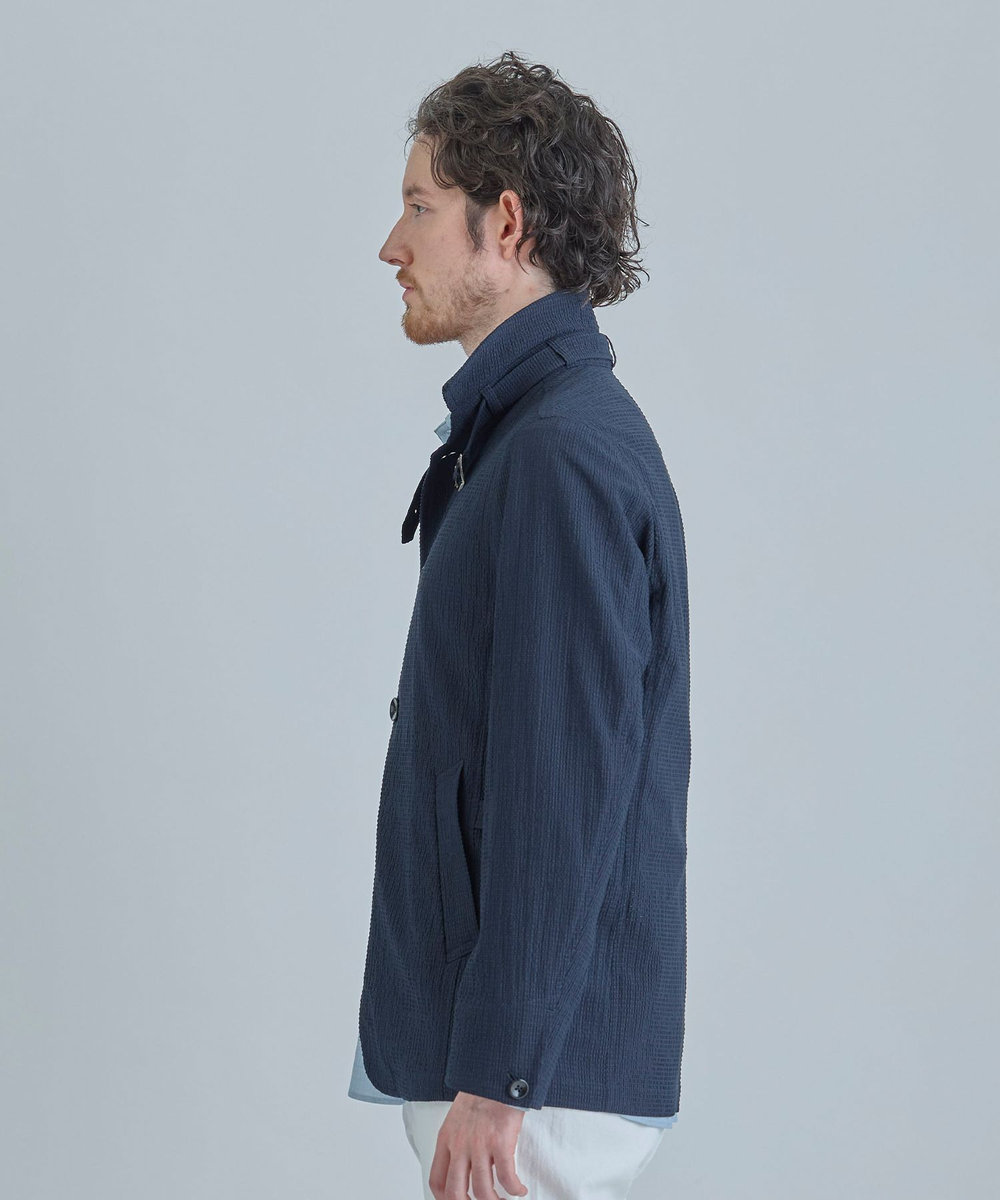 MEN'S BIGI シアリーブリーゼ ライトブルゾン＜ストレッチ＞＜通気性＞ ネイビー