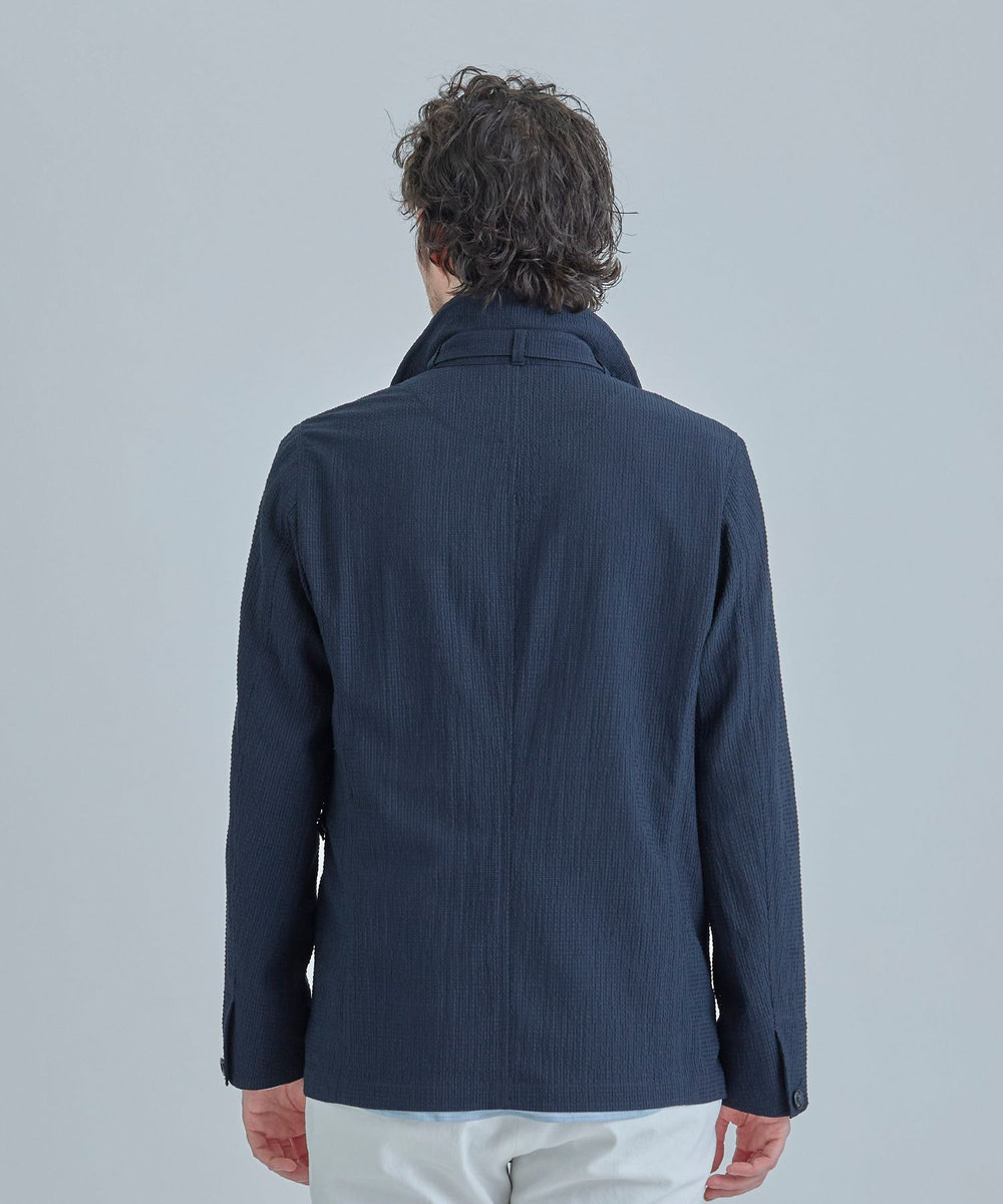 MEN'S BIGI シアリーブリーゼ ライトブルゾン＜ストレッチ＞＜通気性＞ ネイビー