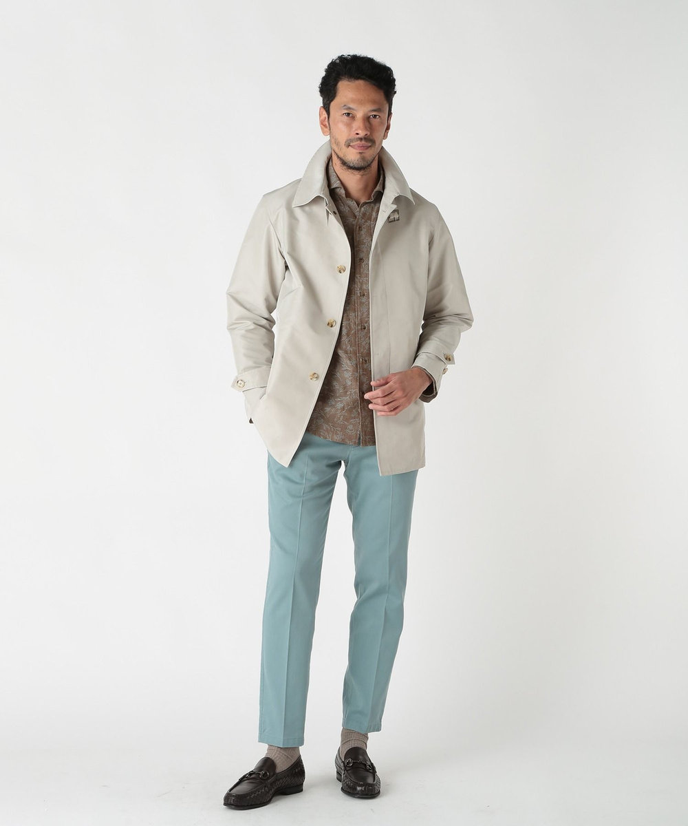 MEN'S BIGI メッシュレザー ビットローファー ダークブラウン