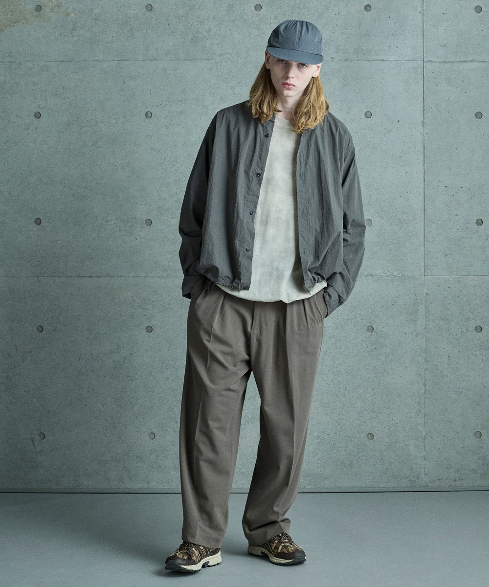 MEN'S BIGI セミワイドスラックス グレー系その他